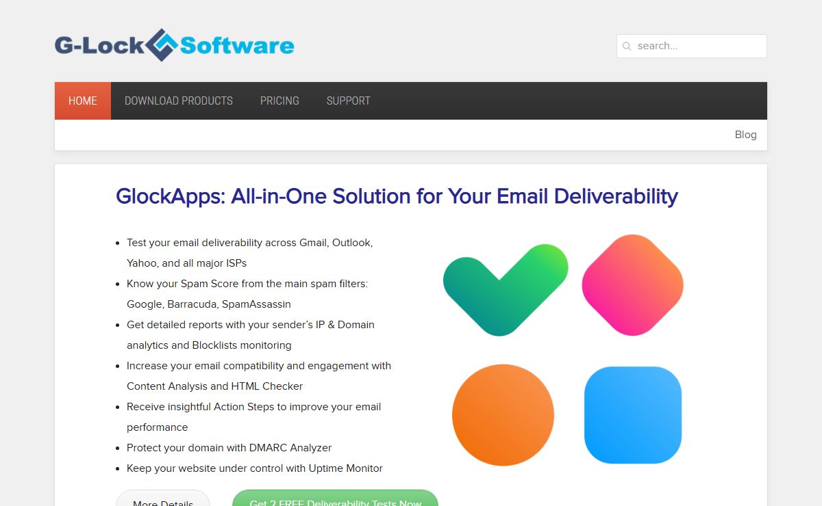 ❶ Email Marketing Software solution for Windows © GLOCKSOFT