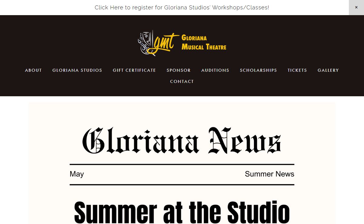 Gloriana Musical Theatre