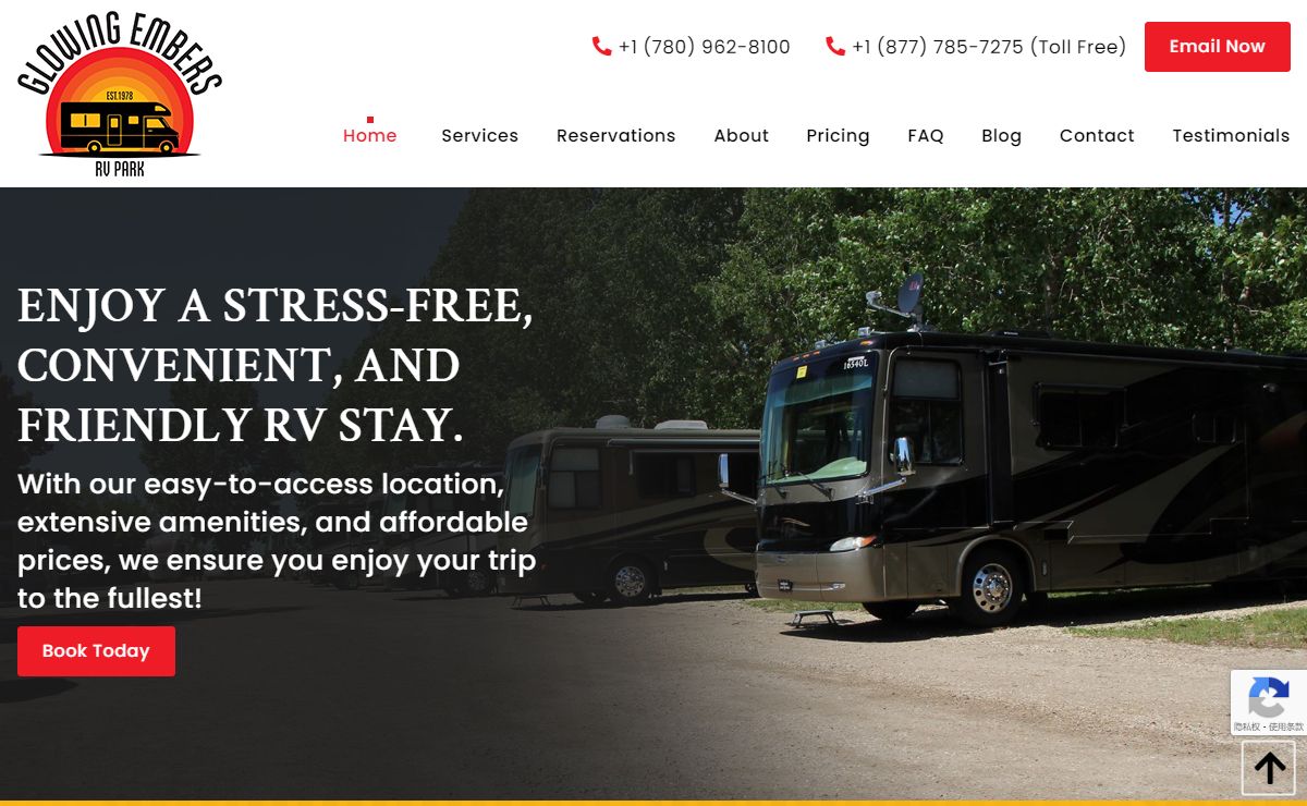 RV Park Camping | Full Service RV Sites, Storage Edmonton, Alberta