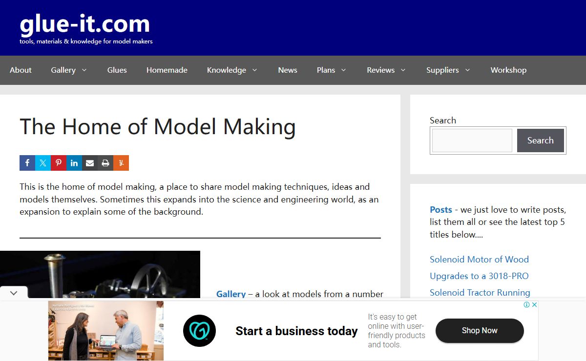 The Home of Model Making - glue-it.com