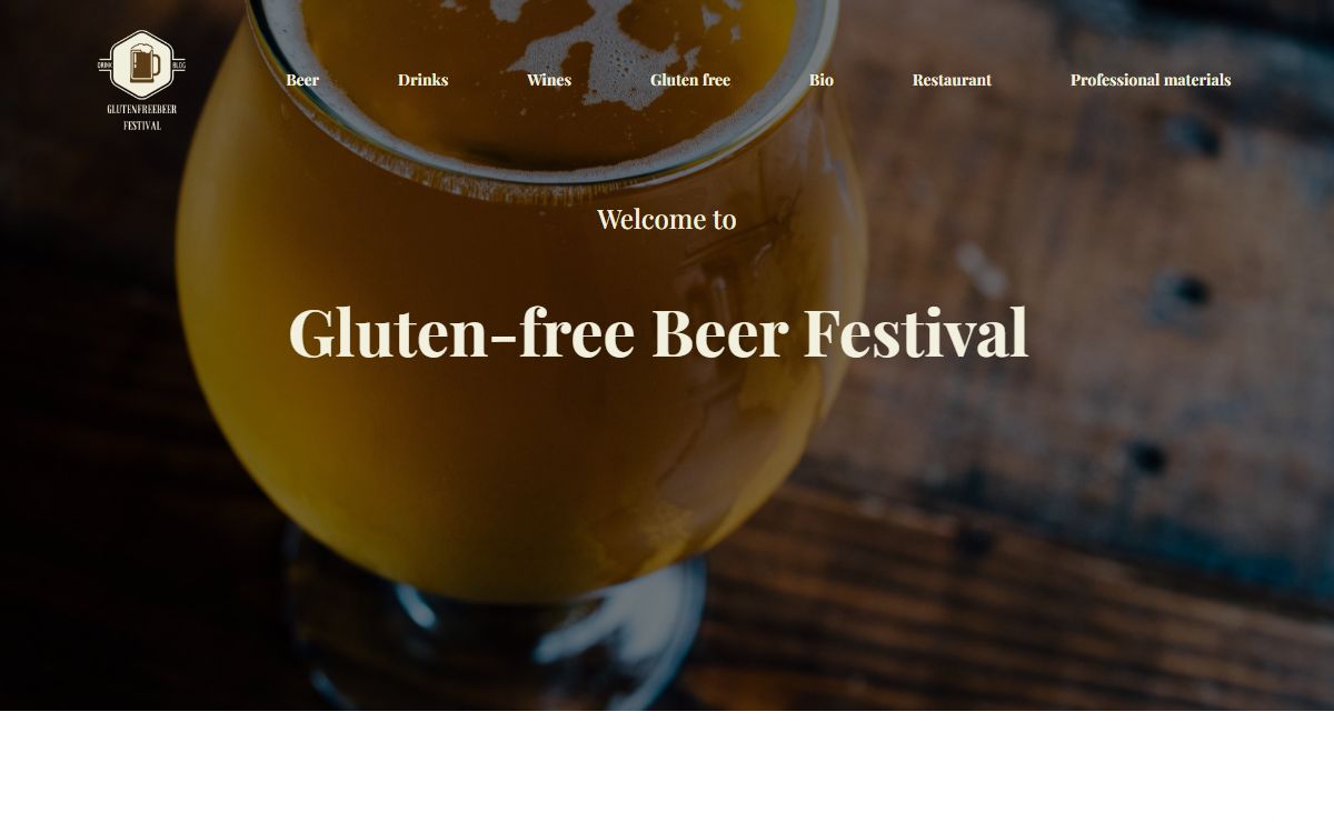 Drinks adapted to everybody - Glutenfreebeerfestival