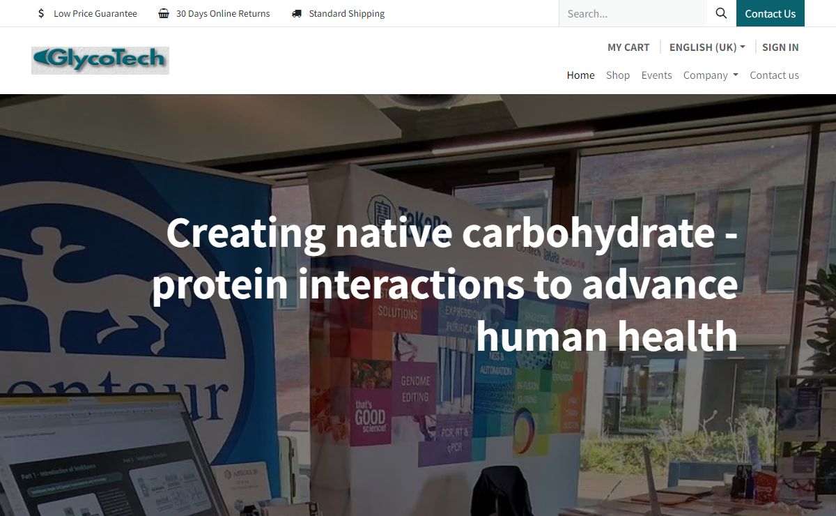 Home | GlycoTech Corporation