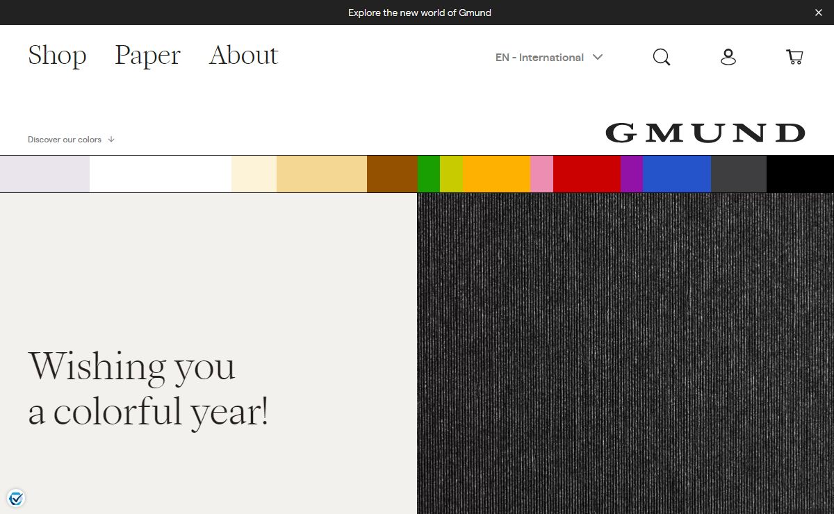 Homepage - Gmund International - EN