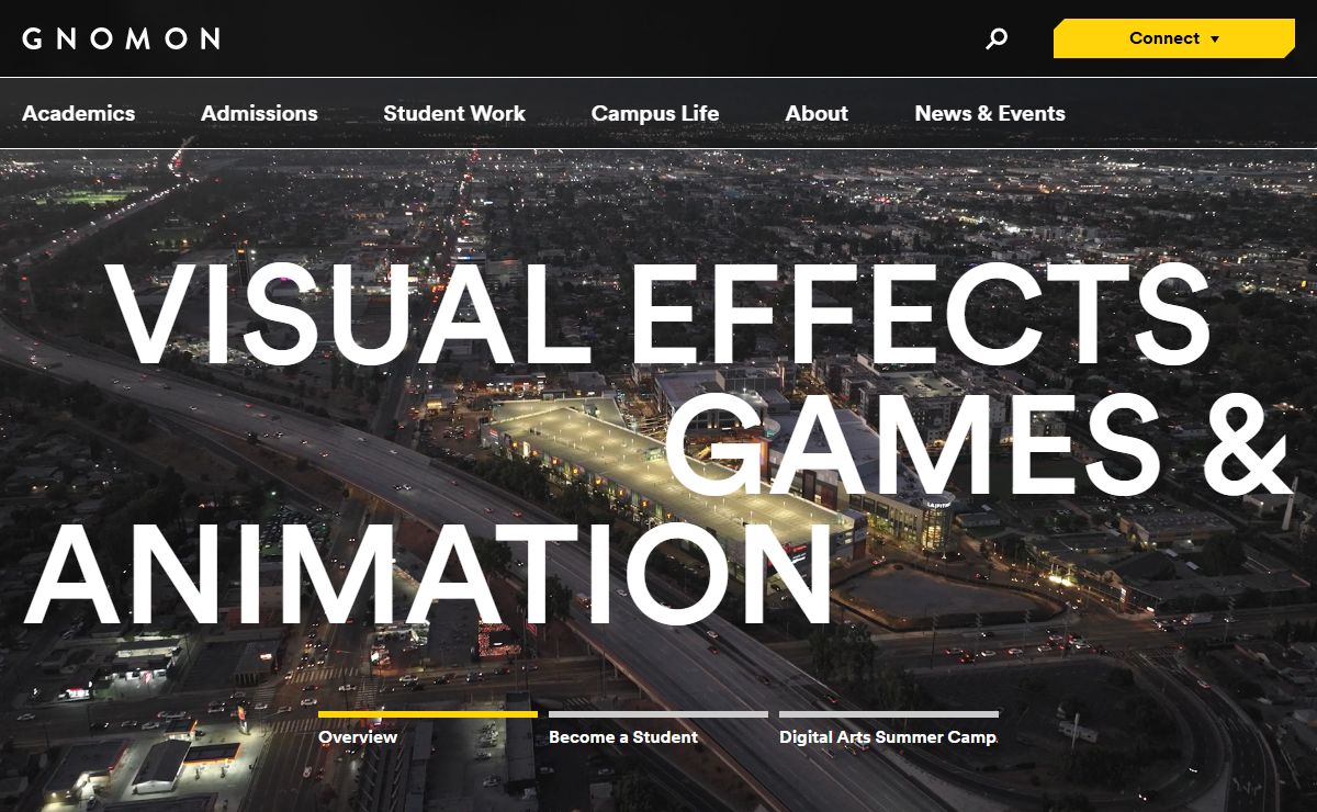 Gnomon | Specialized computer graphics education for entertainment. - Gnomon