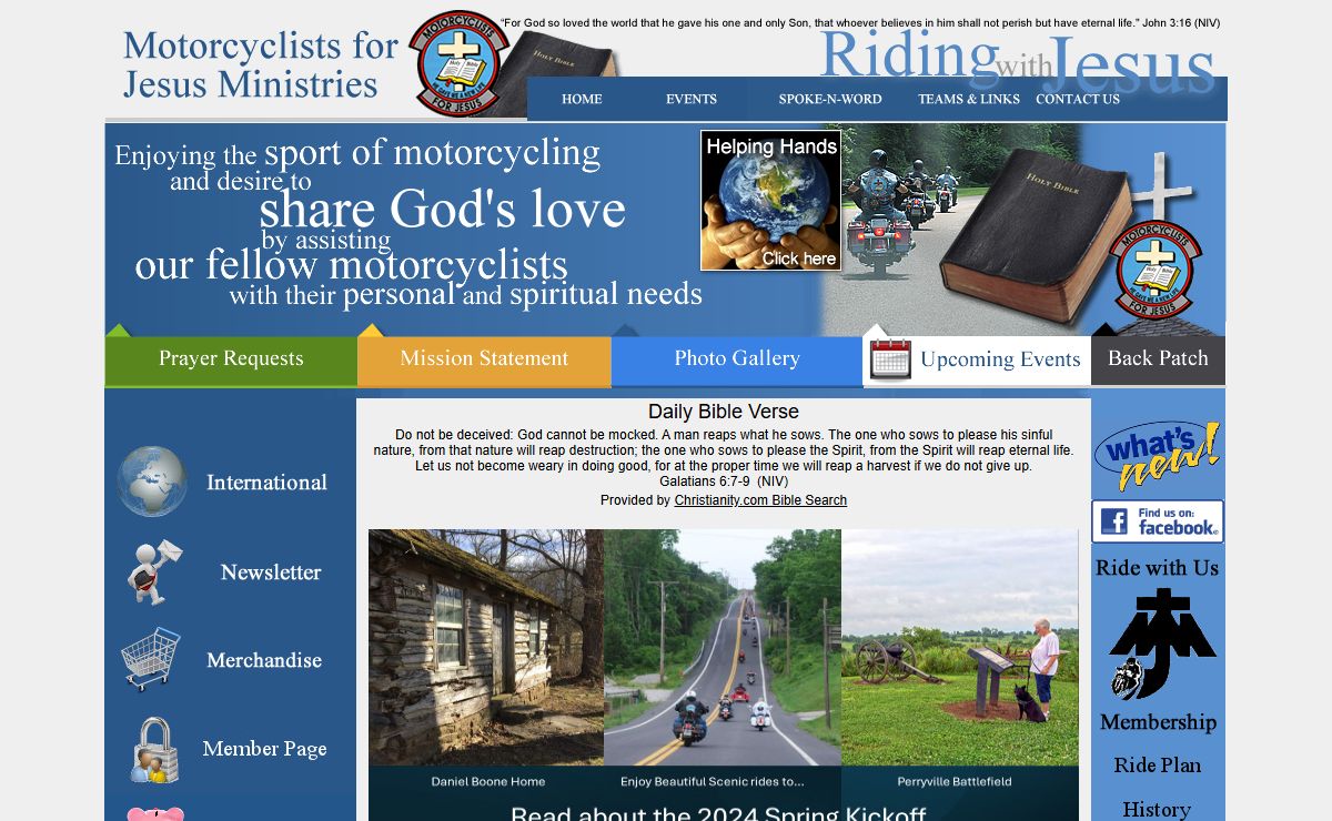 Motorcyclists for Jesus Ministries