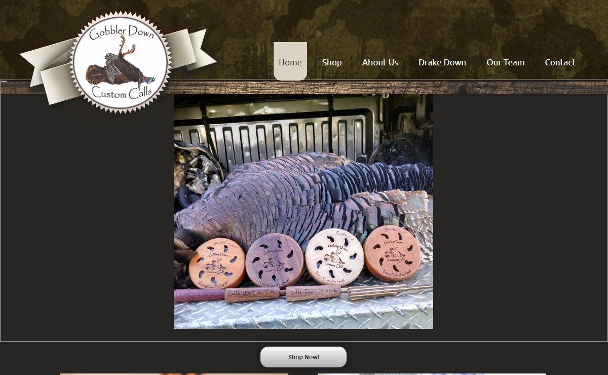 Gobbler Down Custom Calls - Best Turkey Calls