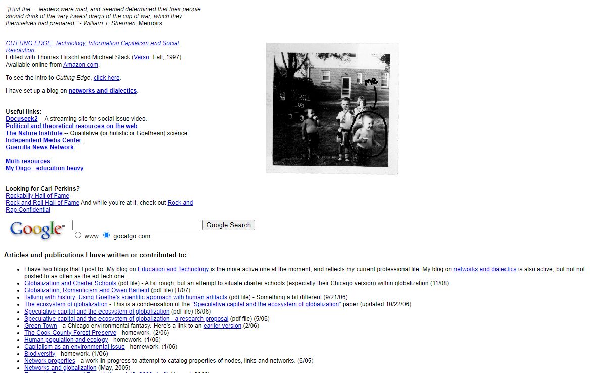 James I (Jim) Davis Home Page