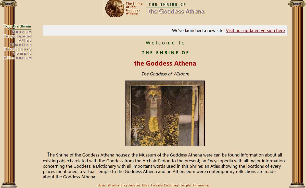 The Shrine of the Goddess Athena