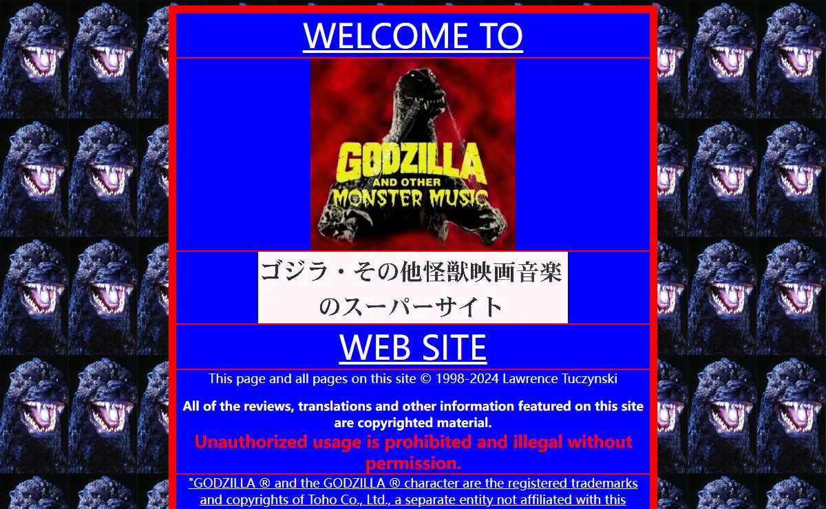Godzilla Monster Music