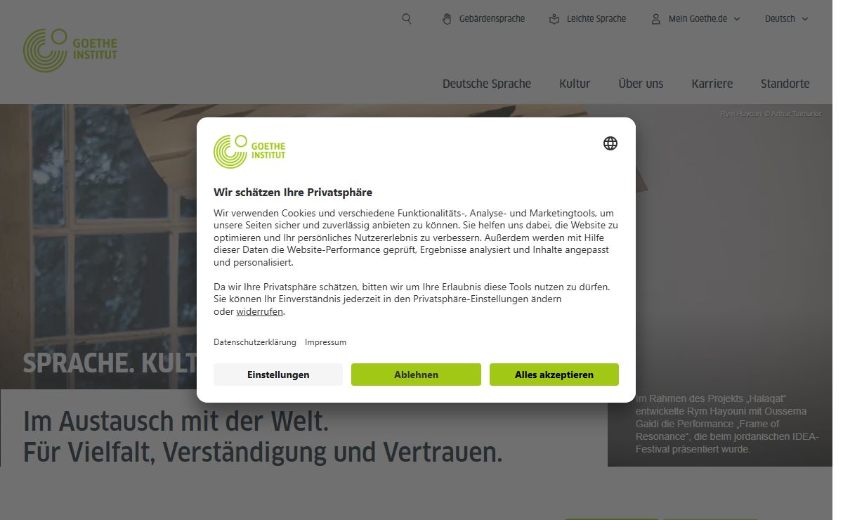 Goethe-Institut | Sprache. Kultur. Deutschland.