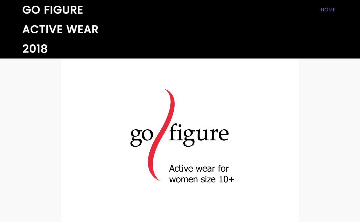 Go Figure Active Wear 2018 – Building a Body of Confidence