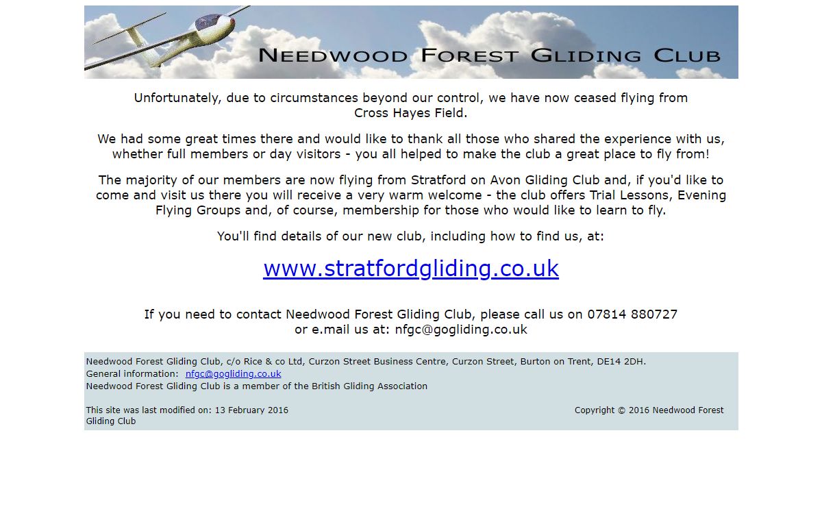 Needwood Forest Gliding Club