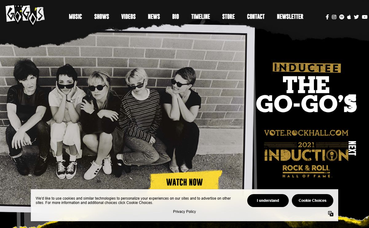 The Go-Go's – The most successful all female rock band of all time!