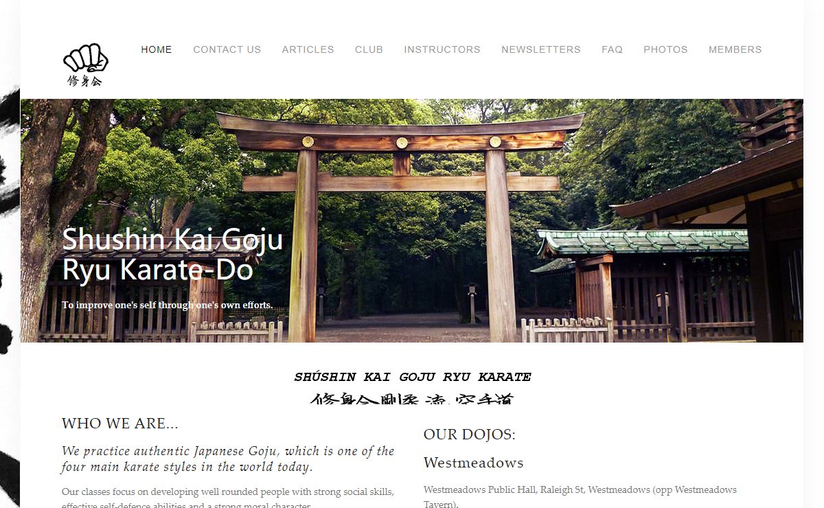Shushin Kai Goju Ryu Karatedo | Karate, Hillside, Sydneham, Keilor, Tullamarine, Gladstone Park, Westmeadows