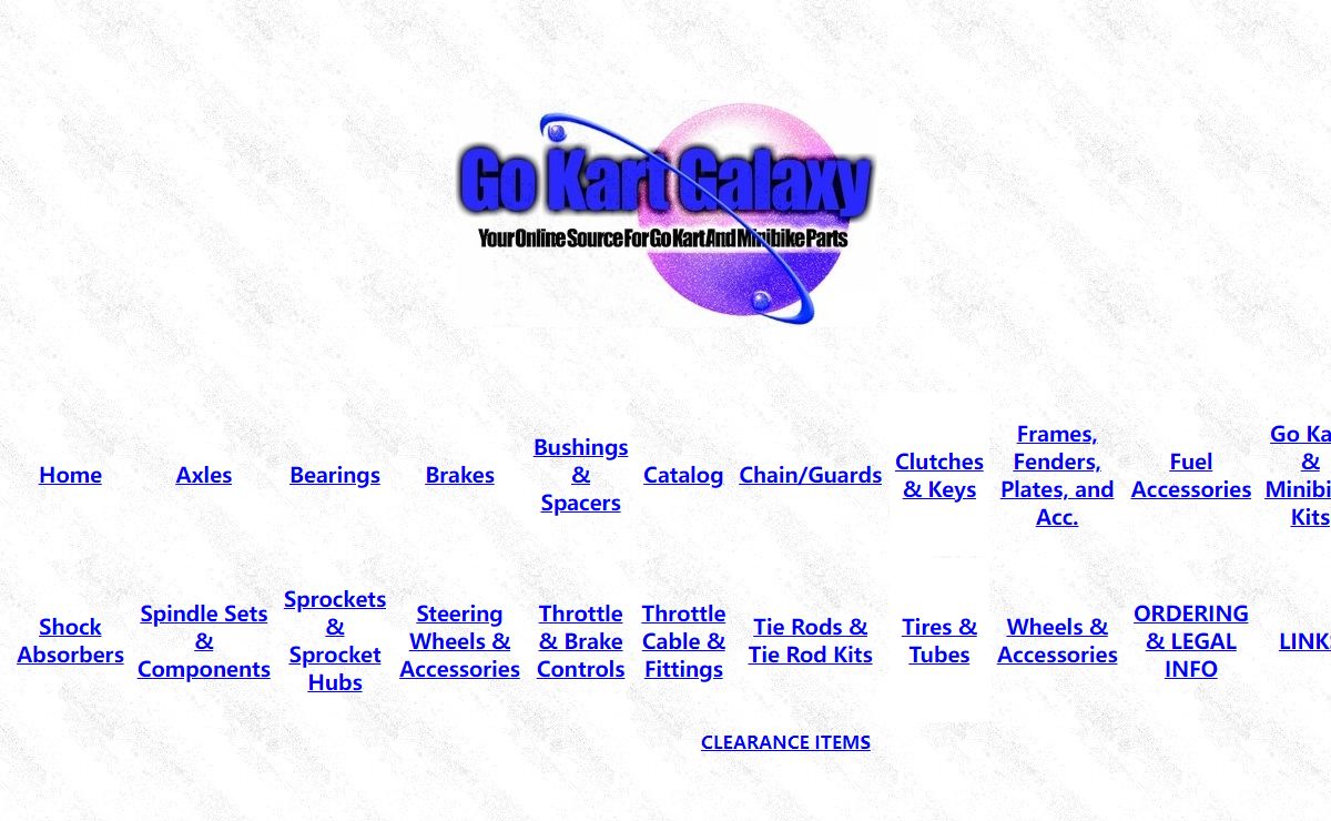 Go Kart Galaxy - Your Online Source for Go Kart Parts and Minibike Parts