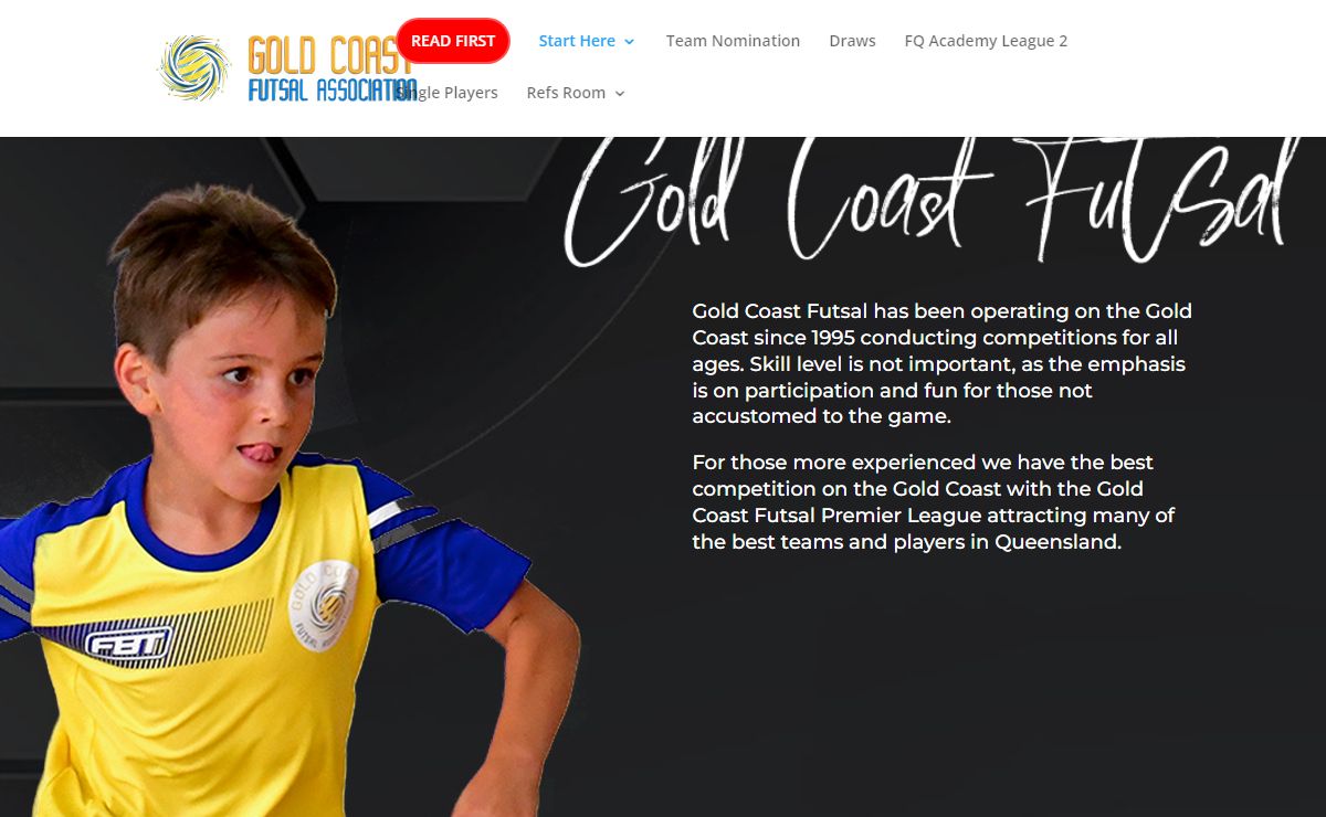 Gold Coast Futsal Association :: FFA Futsal Gold Coast-Front Page