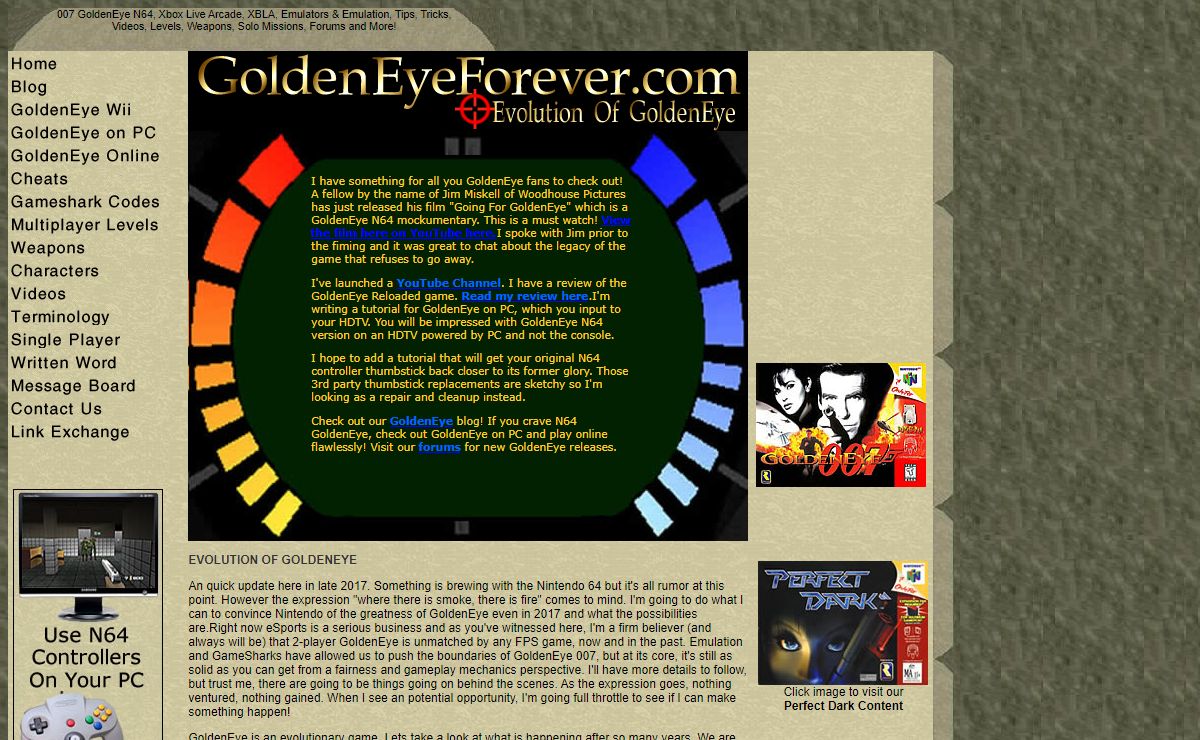 007 GoldenEye N64 - GoldenEye Wii - GoldenEye 64 Cheats - Xbox Live