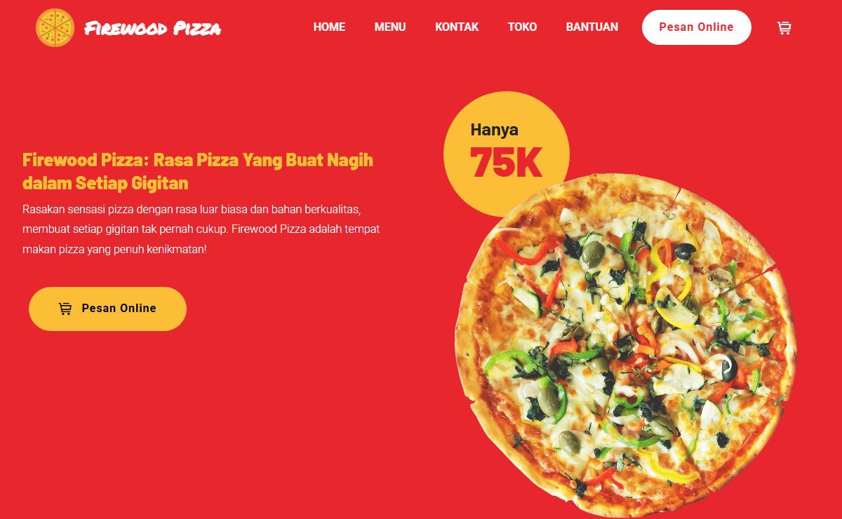 Firewood Pizza: Rasa Pizza Yang Buat Nagih dalam Setiap Gigitan