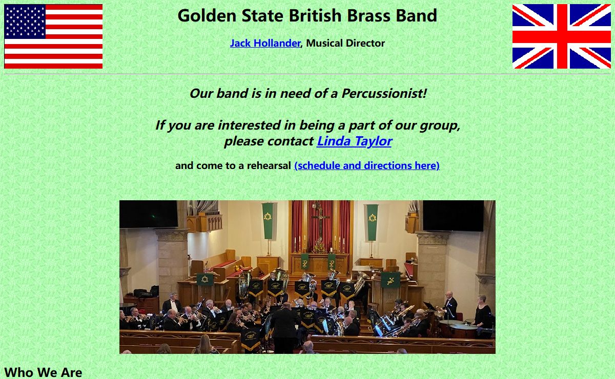 Golden State British Brass Band