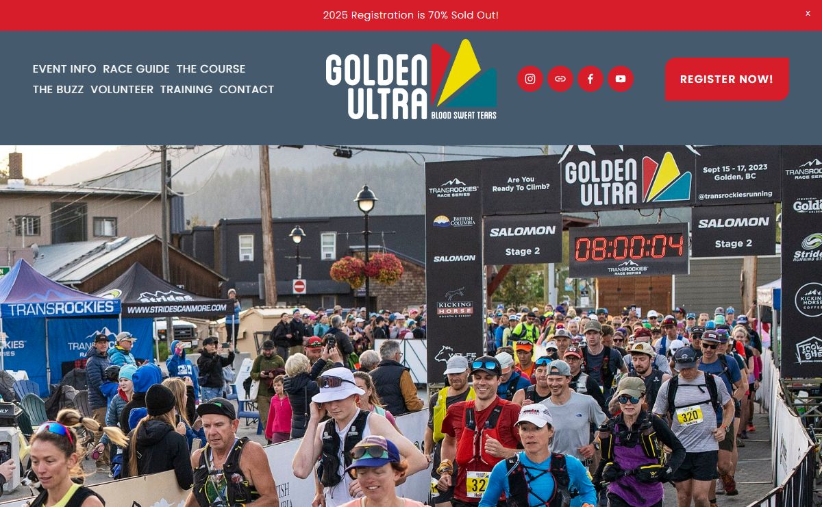 TransRockies GOLDEN ULTRA – 3-day trail running race in Golden BC, Canada