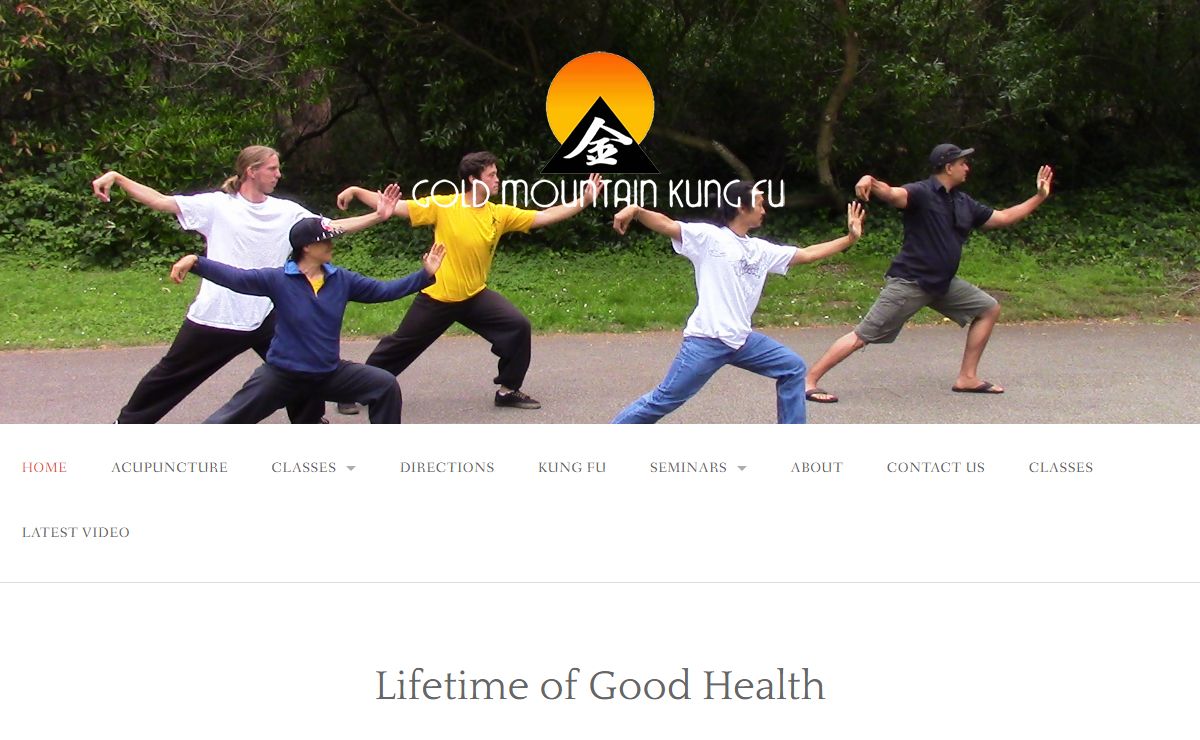 Gold Mountain Kung Fu – Gold Mountain Kung Fu School located in San Francisco's Golden Gate Park is from a lineage of traditional Chinese northern styles of martial arts.