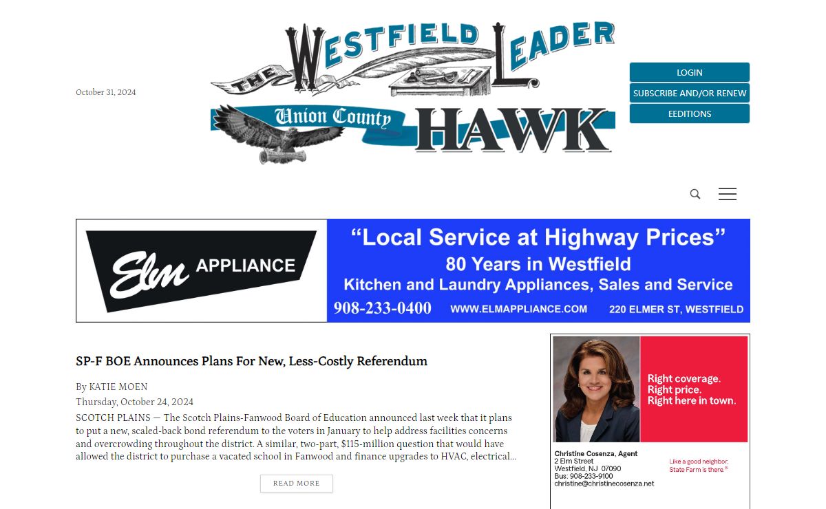 Home - Westfield Leader
