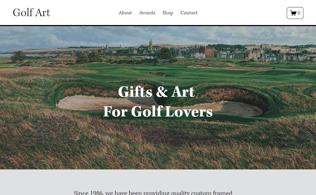 Golf Art