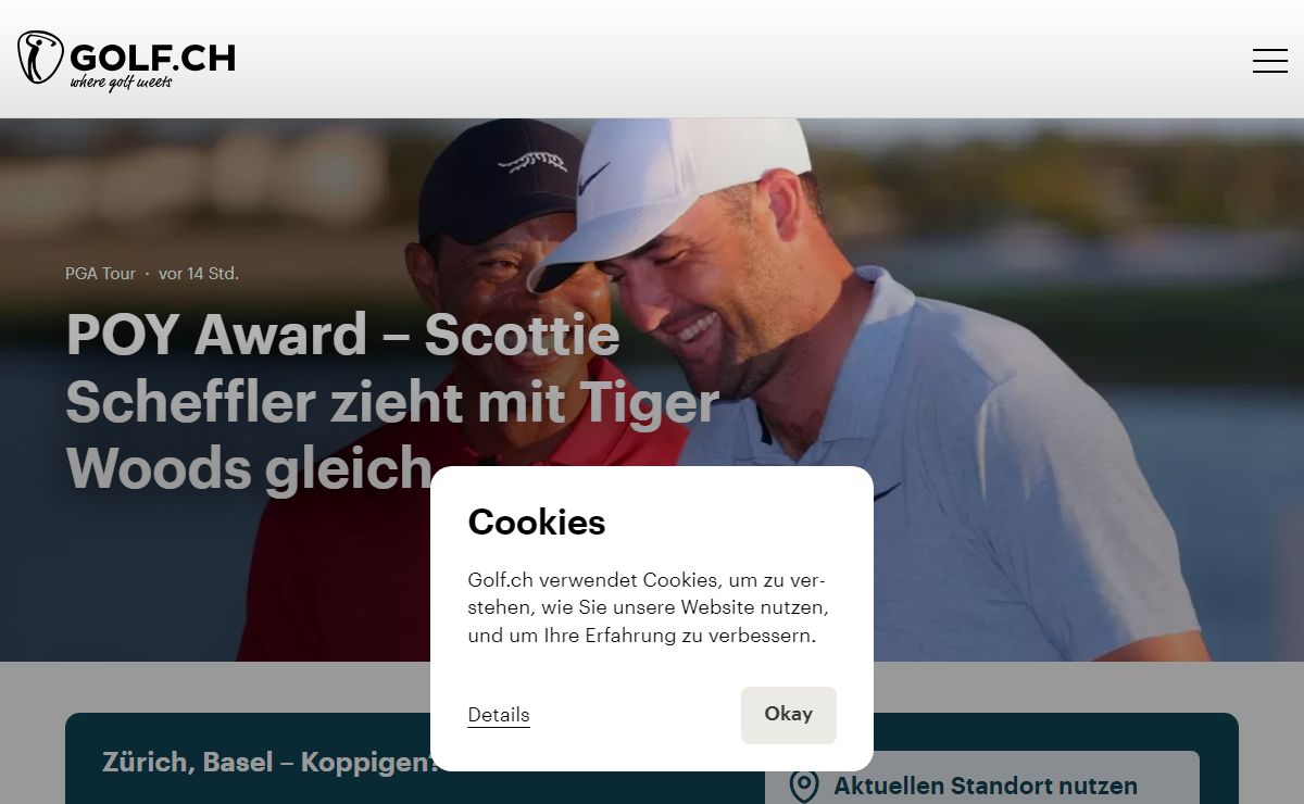 Nr. 1 im Schweizer Golfsport, Golfnews, Lifestyle, Equipment | Golf.ch