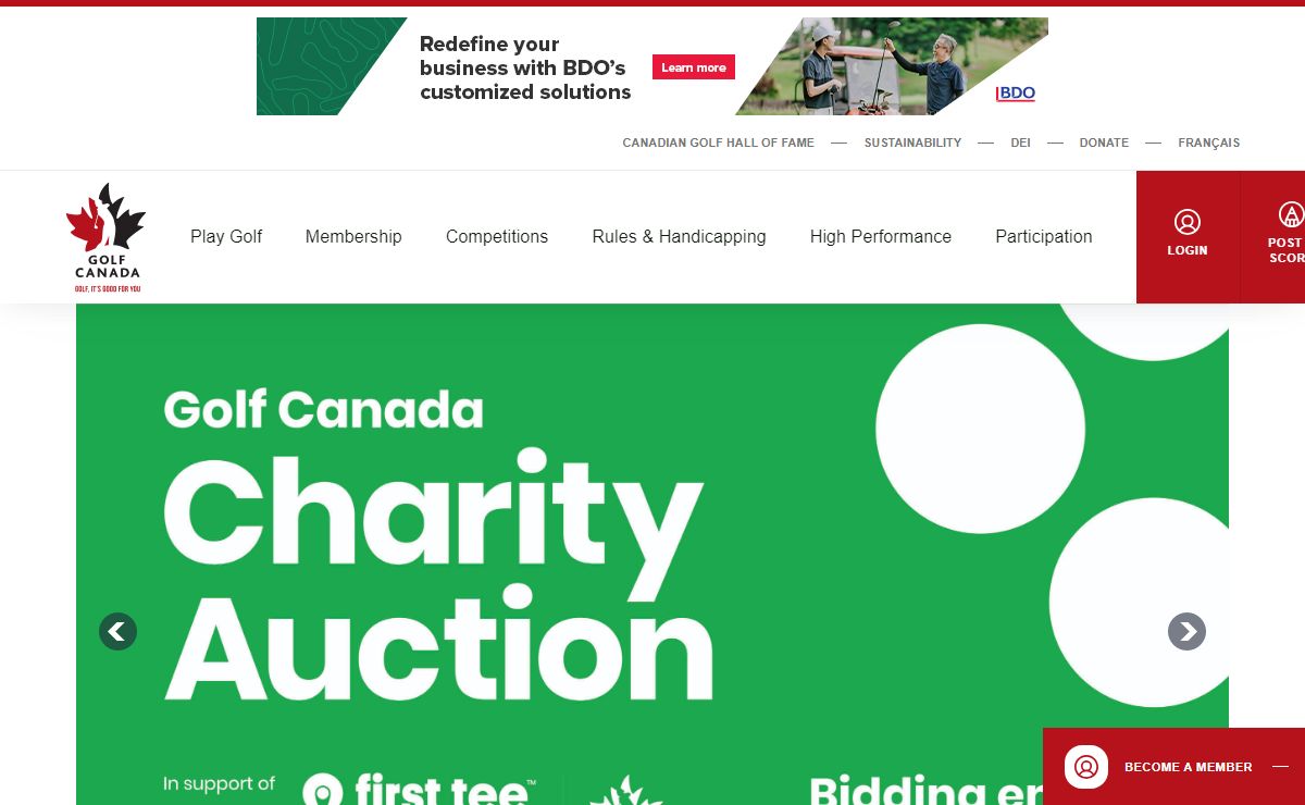 Golf Canada - Official