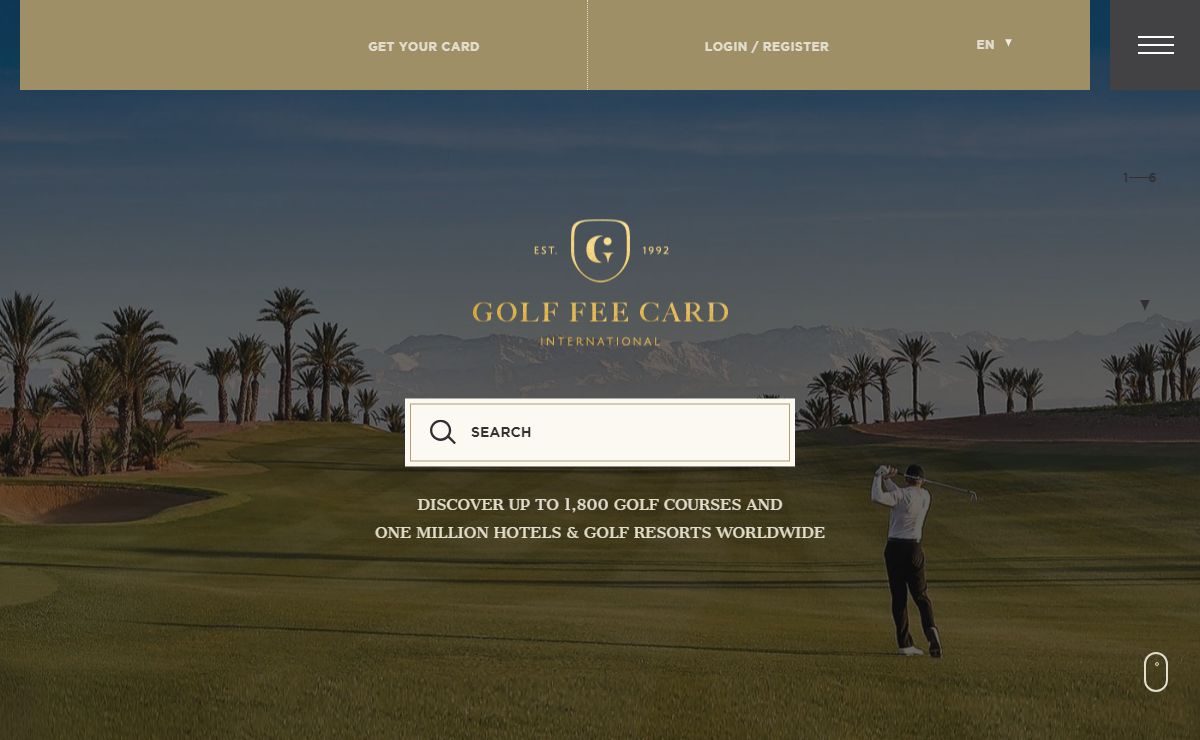 GOLF FEE CARD - Get now the finest benefits card for golfers!
