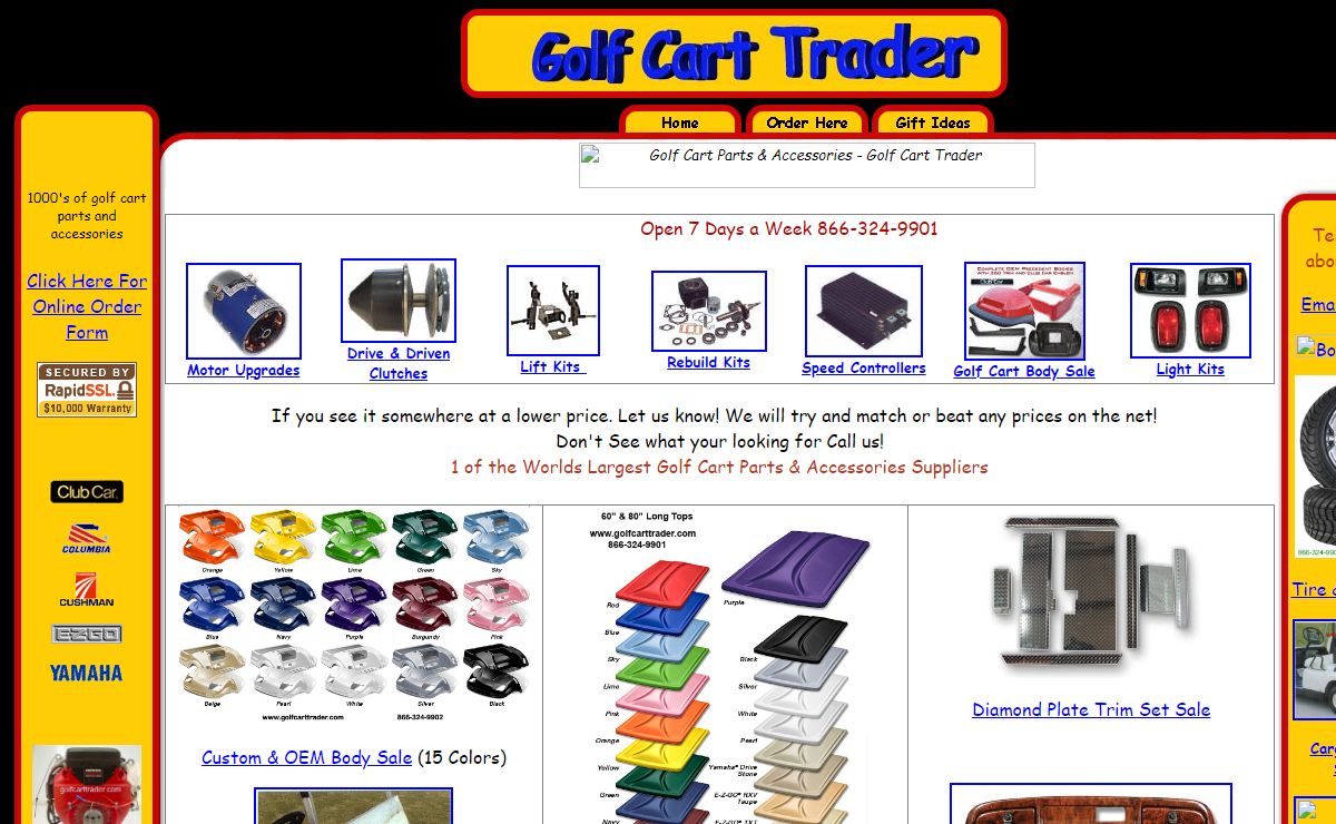 Golf Cart Parts & Accessories - Golf Cart Trader