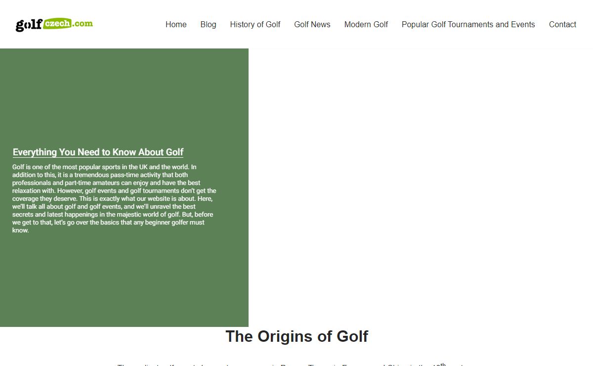 Best Golf Events | Become a Professional Golfer