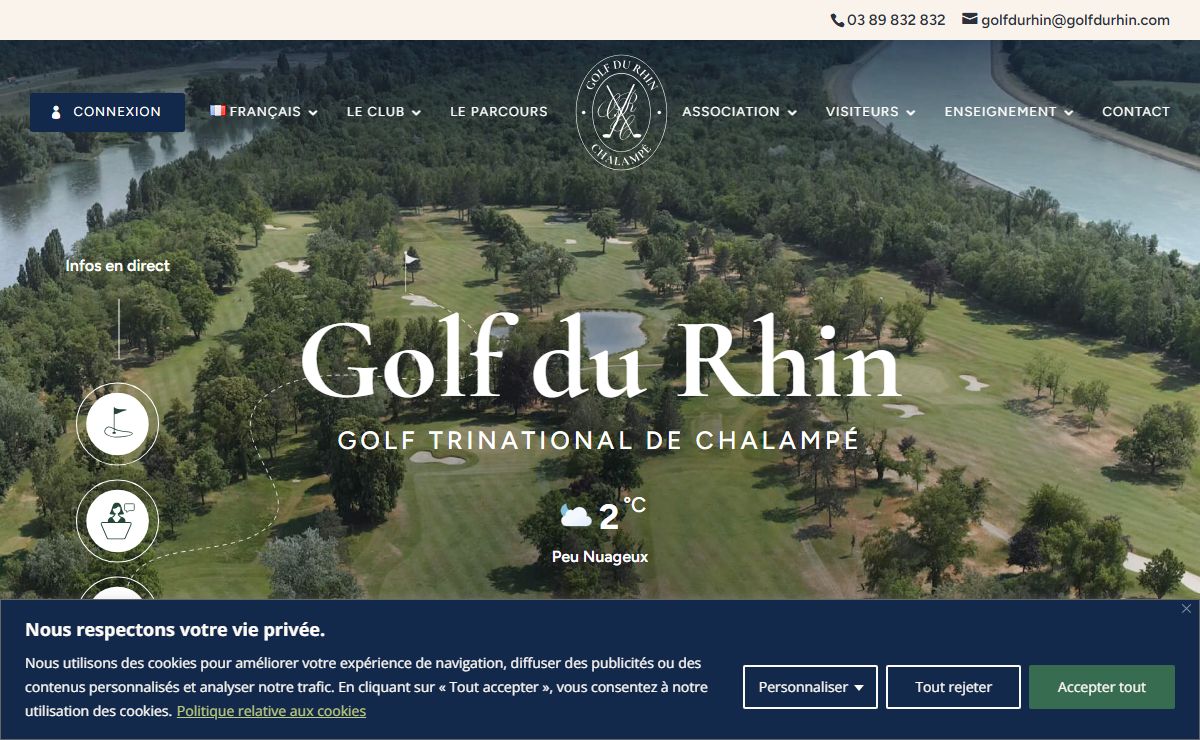 Accueil - Le Golf du Rhin