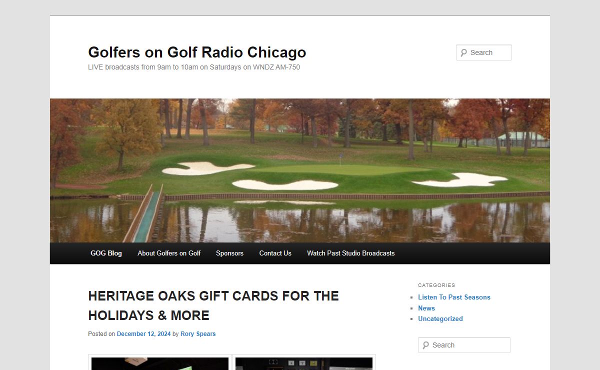 Golfers on Golf Radio Chicago - LIVE broadcasts from 9am to 10am on Saturdays on WNDZ AM-750Golfers on Golf Radio Chicago | LIVE broadcasts from 9am to 10am on Saturdays on WNDZ AM-750