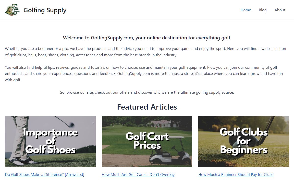 Golfing Supply – Golf Supplies and Pro Tips