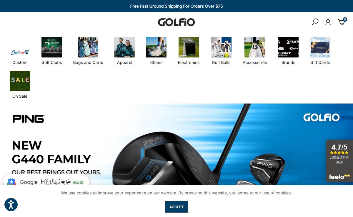 Welcome to Golfio - Golf Premium One Stop Shop