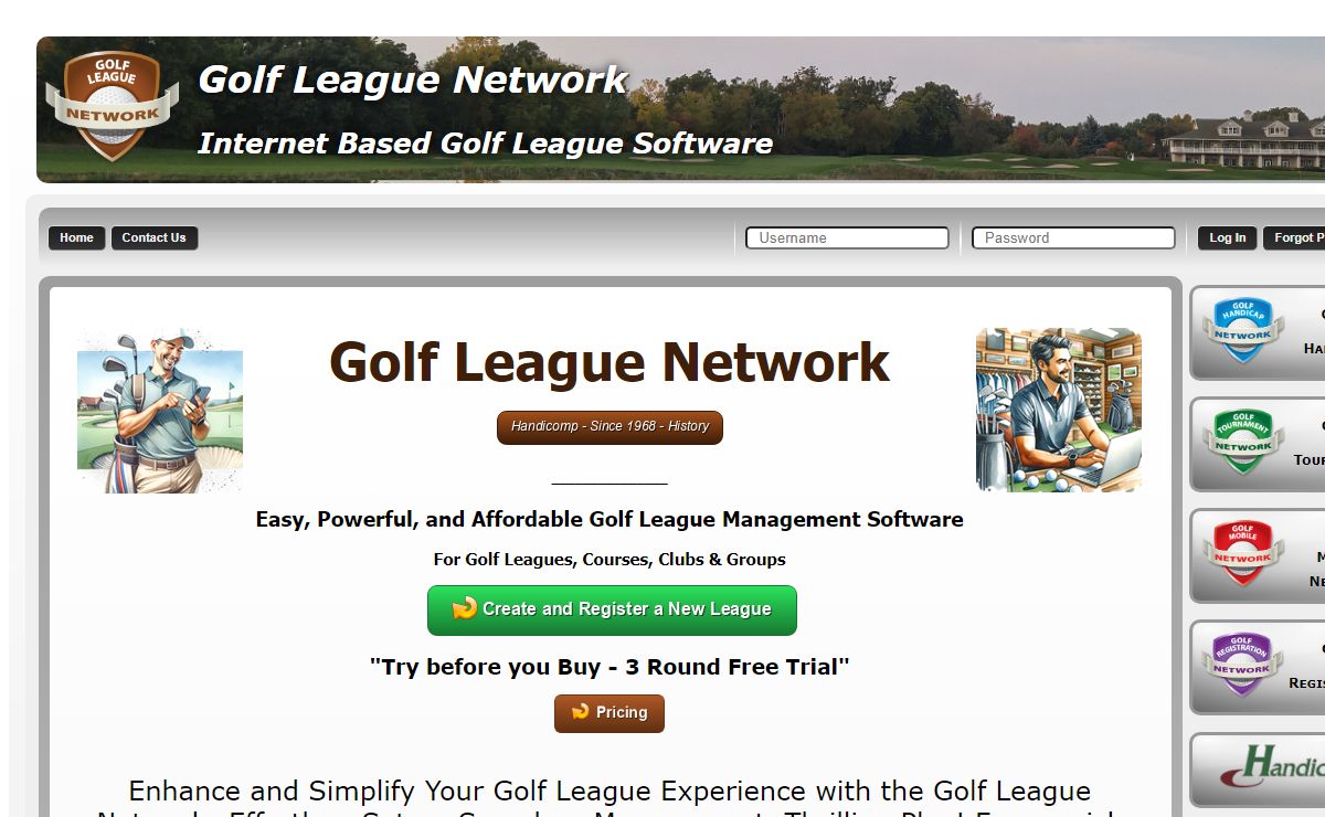 Golf League Network