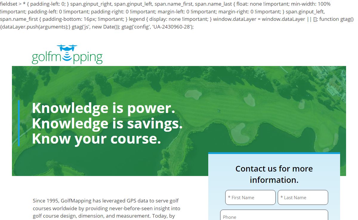 GolfMapping | GPS, LiDAR and Photogrammetry for golf course design, dimension, and measurement.