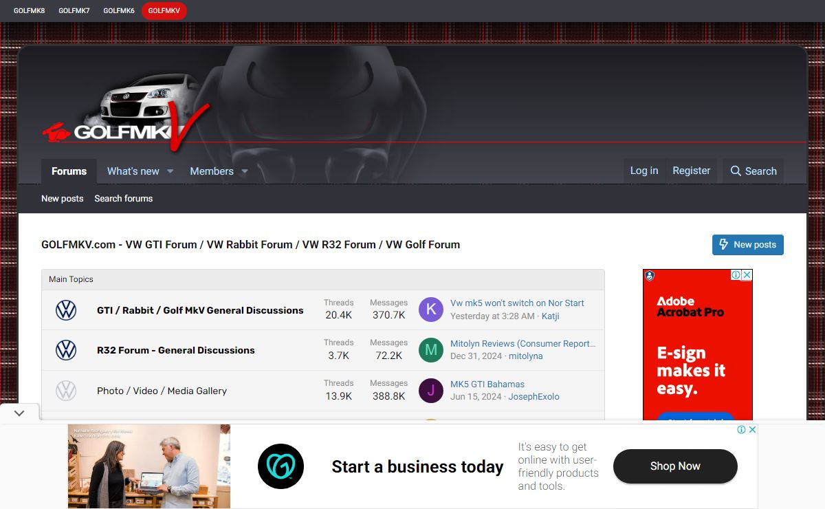 GOLFMKV.com - VW GTI Forum / VW Rabbit Forum / VW R32 Forum / VW Golf Forum