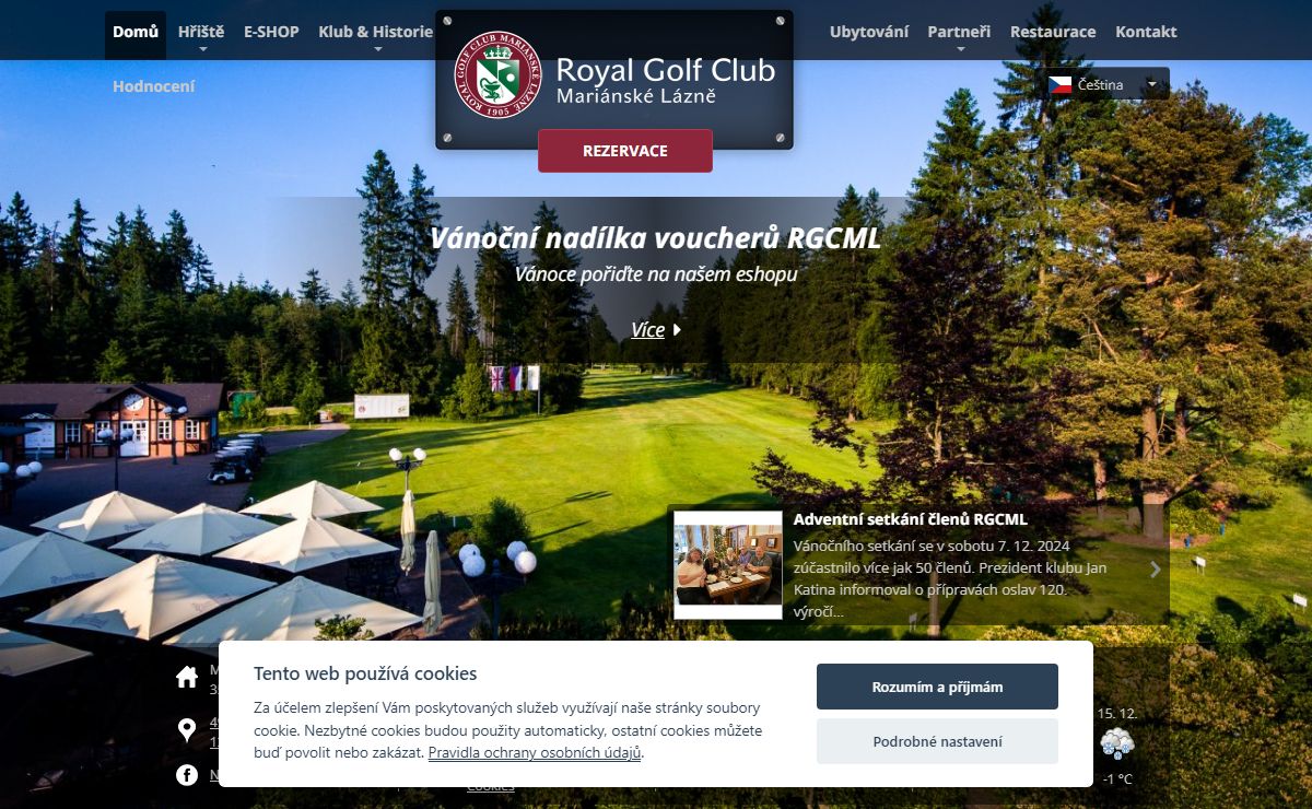 Royal Golf Club Mariánské Lázně - Marienbad, RGCML | Royal Golf Club Mariánské Lázně