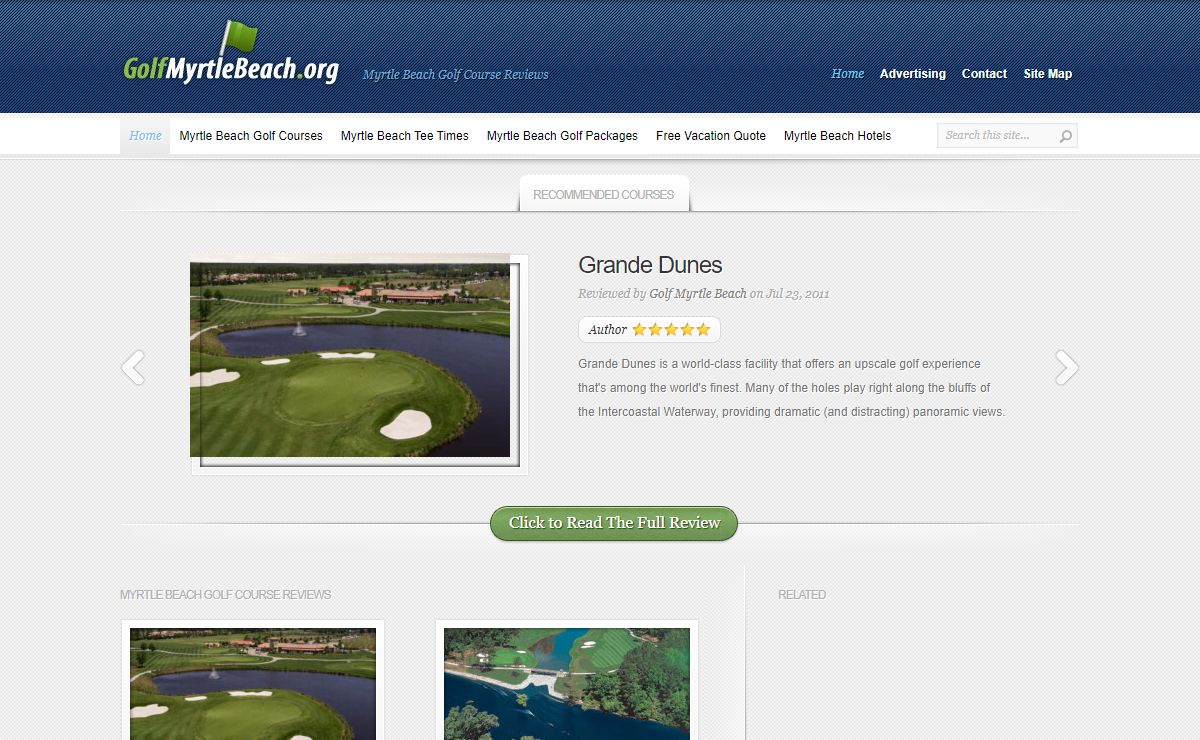 Myrtle Beach Golf Course Reviews – Rate Myrtle Beach Golf Courses
