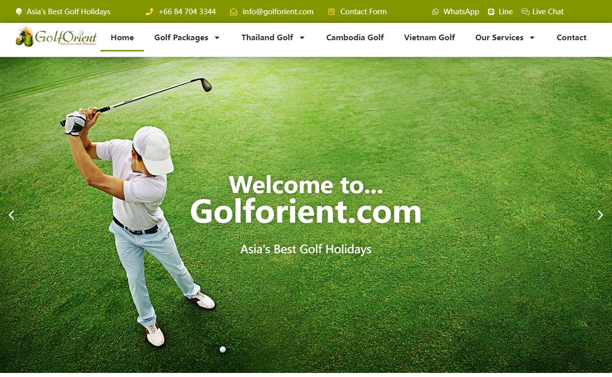 Golf Holiday Packages in Thailand, Vietnam and Cambodia | Golforient.com