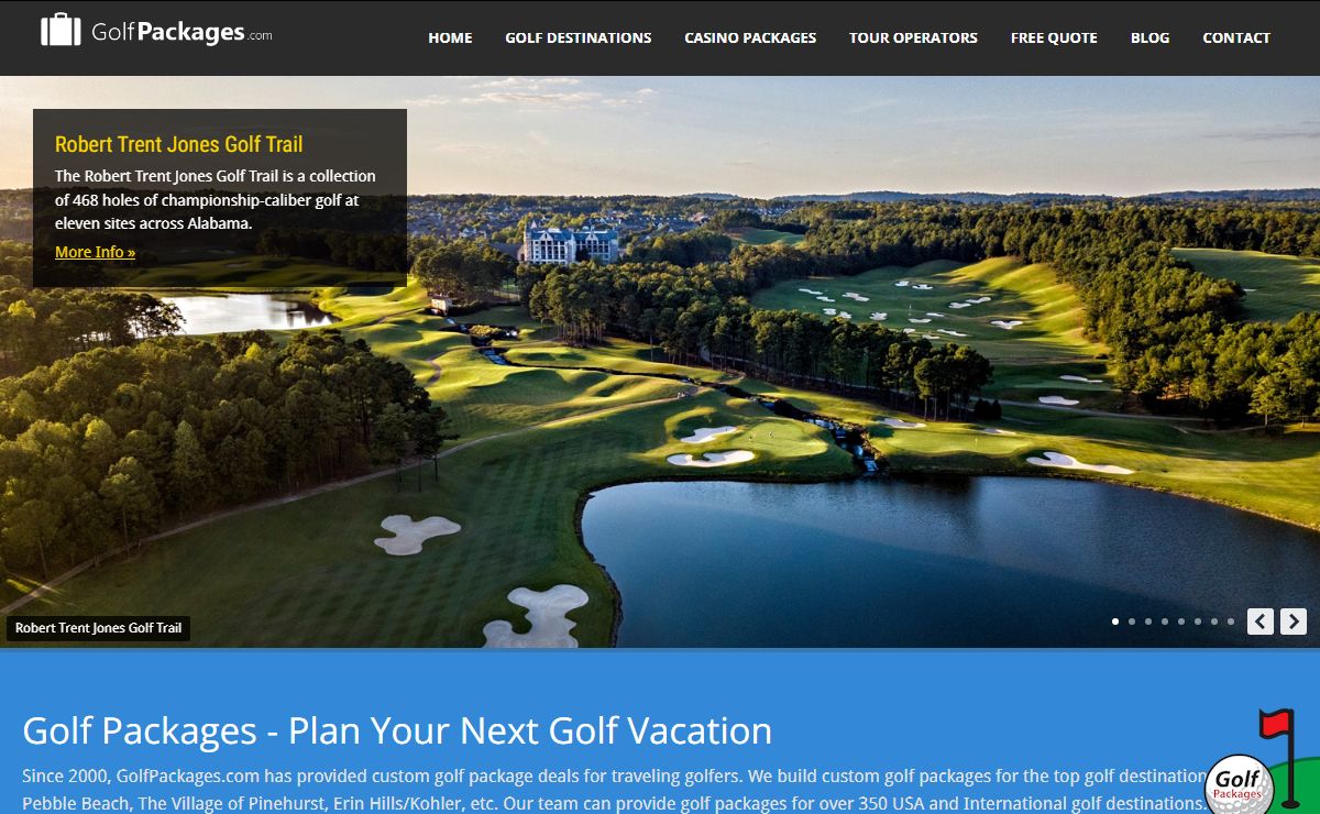 Golf Packages - Providing Custom Golf Travel Packages
