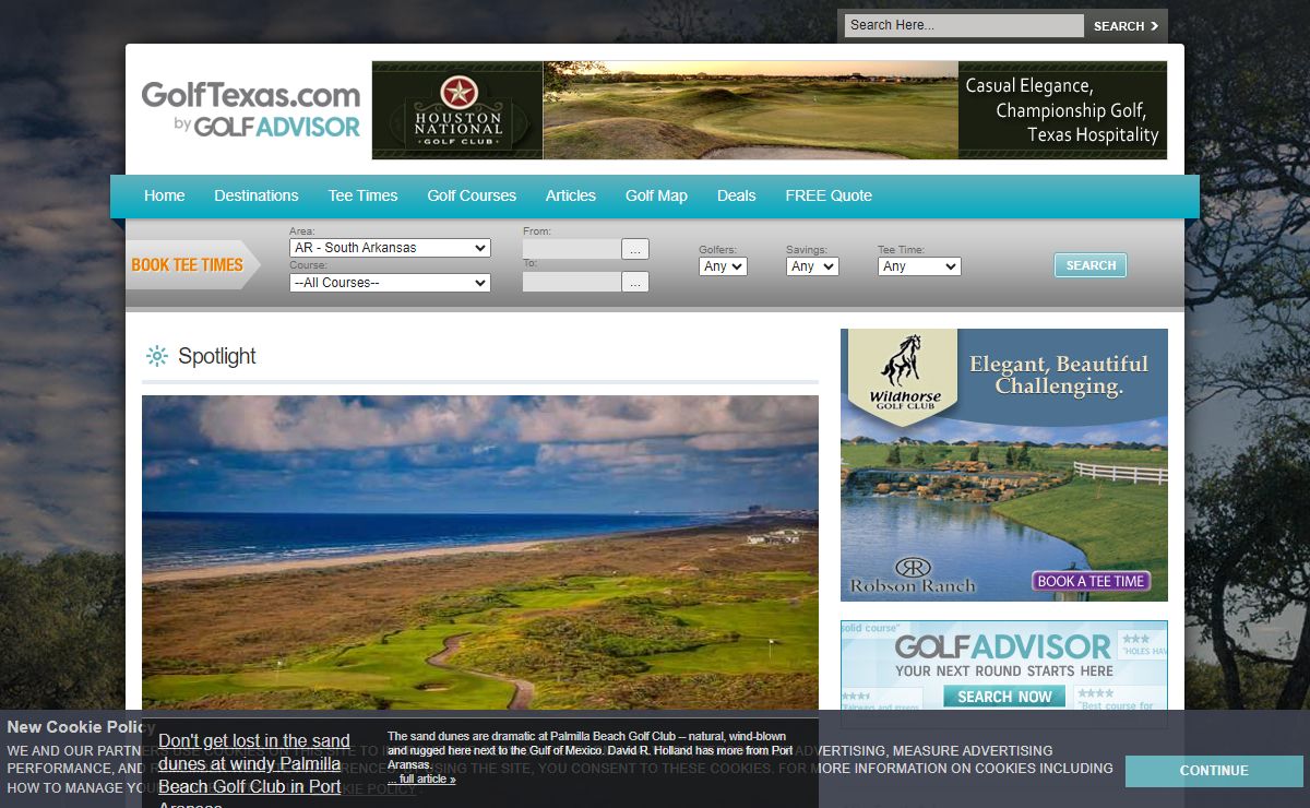 Texas Golf Courses | Tee Times | Special Deals