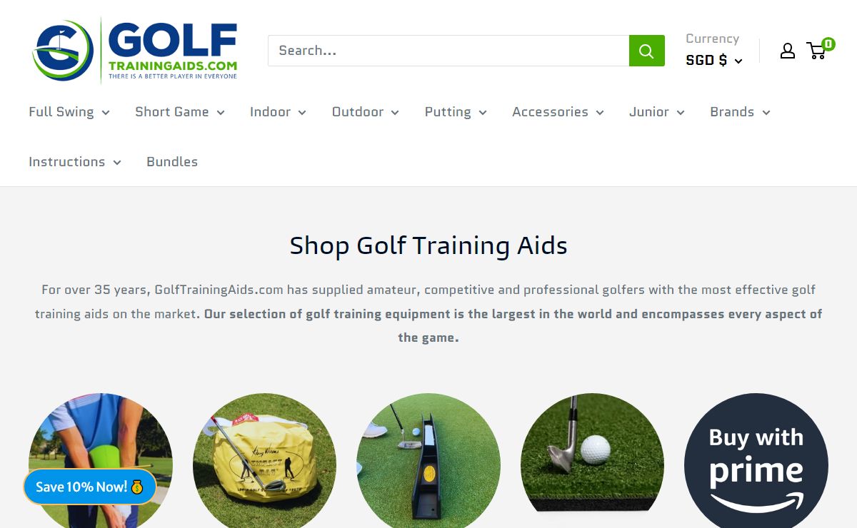Golf Training Aids | Shop Golf Training Equipment & Tools Online - GolfTrainingAids.com