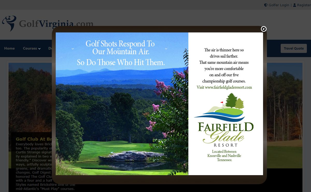 Virginia Golf - Virginia Golf Courses Directory