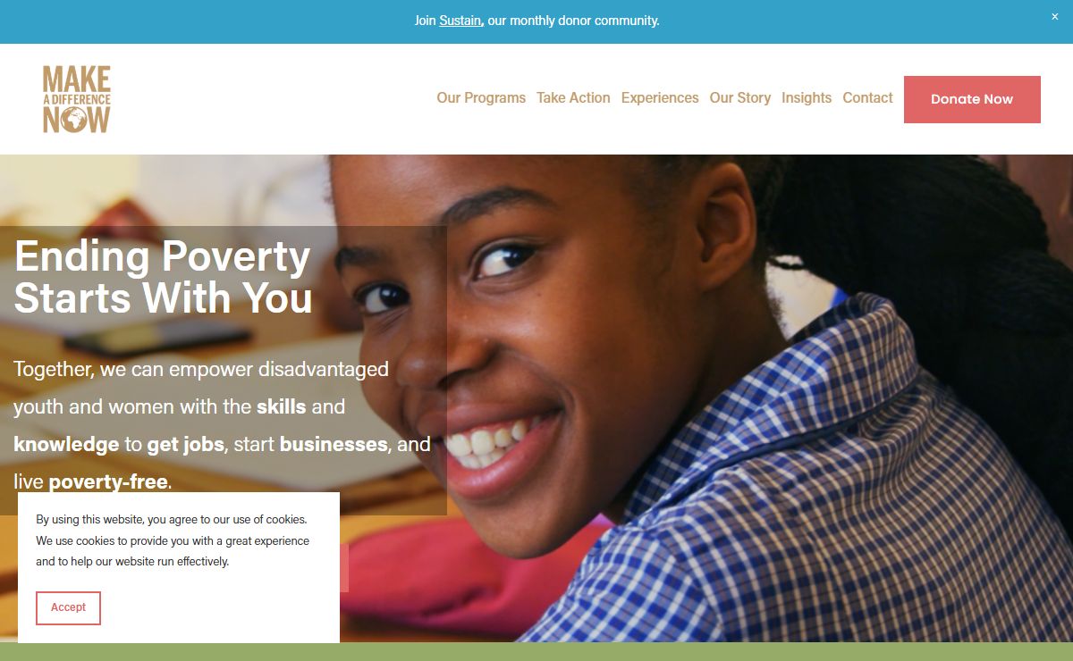 Help End Poverty Through Education