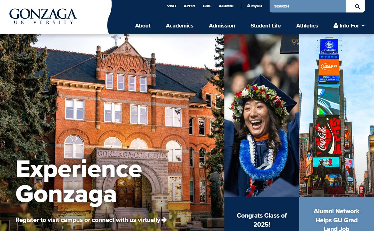Gonzaga University, Spokane Washington | Gonzaga University
