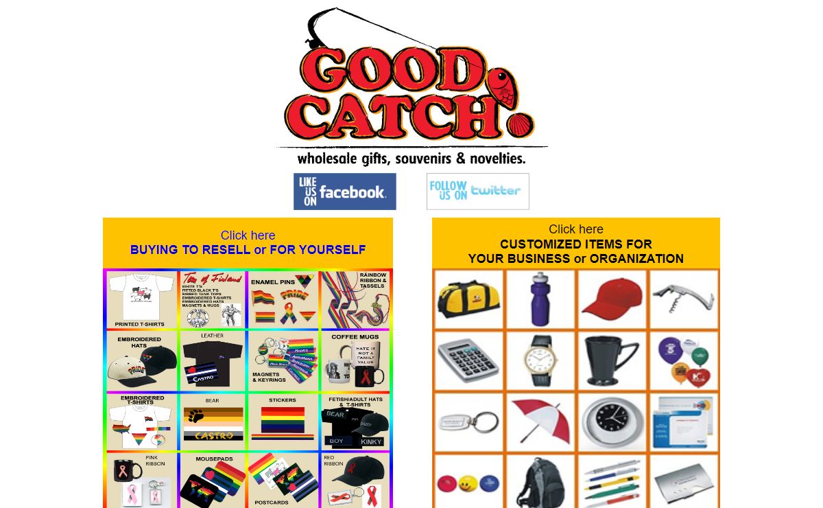 Good Catch.com Wholesale Gifts, Souvenirs and Novelties