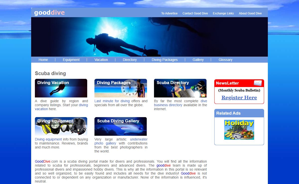 Scuba diving - GoodDive.com